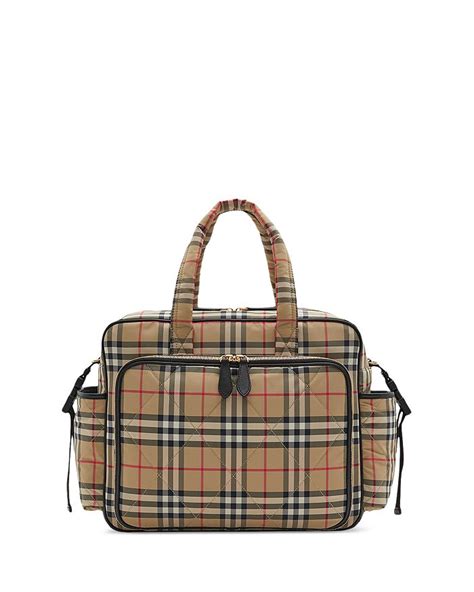 burberry nylon baby changing bag